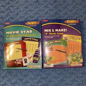 Lakeshore Phonics Learning Game NEW SEALED Lot of 2